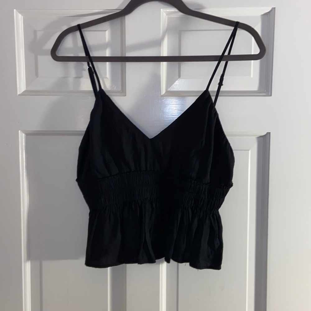 Black Crop Top